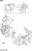 CRACKCASE COVER for Suzuki GLADIUS 650 2011