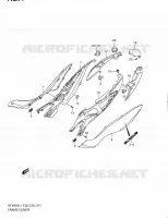 FAIRING (SFV650AL1 E28) for Suzuki GLADIUS 650 2011