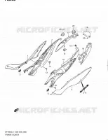 FAIRING (SFV650L1 E28) for Suzuki GLADIUS 650 2011