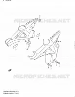 LOWER FAIRING for Suzuki GLADIUS 650 2011