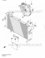 RADIATOR for Suzuki GLADIUS 650 2011