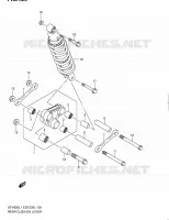 SHOCK ABSORBER LINKAGE (SFV650L1 E03) for Suzuki GLADIUS 650 2011