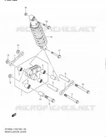 SHOCK ABSORBER LINKAGE (SFV650L1 E28) for Suzuki GLADIUS 650 2011