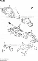 SPEEDOMETER (SFV650AL1 E28) for Suzuki GLADIUS 650 2011