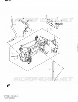 THROTTLE BODY (SFV650AL1 E28) for Suzuki GLADIUS 650 2011
