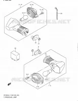 TJRN SIGNAL LAMP for Suzuki GLADIUS 650 2011
