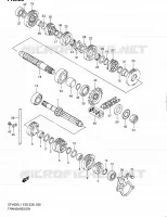 TRANSMISSION for Suzuki GLADIUS 650 2011