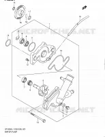WATER PUMP for Suzuki GLADIUS 650 2011