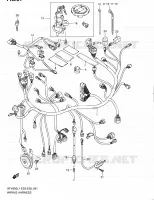 WIRING HARNESS (SFV650AL1 E33) for Suzuki GLADIUS 650 2011