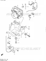 ABS SYSTEM (SFV650UAL1 E21) for Suzuki GLADIUS 650 2011