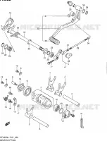 GEAR SHIFTING ASSY for Suzuki GLADIUS 650 2011