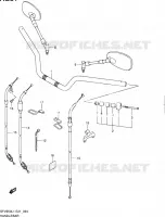 HANDELBAR (SFV650UAL1 E21) for Suzuki GLADIUS 650 2011
