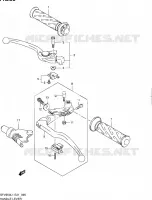 HANDGRIPS   LEVERS  for Suzuki GLADIUS 650 2011
