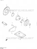 OIL PUMP for Suzuki GLADIUS 650 2011