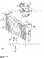 RADIATOR for Suzuki GLADIUS 650 2011