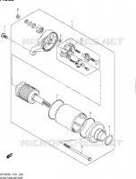 STARTER MOTOR for Suzuki GLADIUS 650 2011