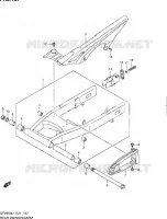 SWINGARM for Suzuki GLADIUS 650 2011
