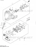 TAIL LIGHT ASSY for Suzuki GLADIUS 650 2011