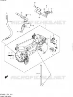 THROTTLE BODY for Suzuki GLADIUS 650 2011