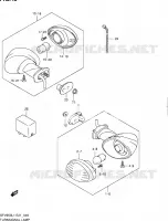 TJRN SIGNAL LAMP for Suzuki GLADIUS 650 2011