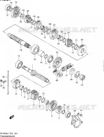 TRANSMISSION for Suzuki GLADIUS 650 2011