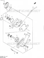 WATER PUMP for Suzuki GLADIUS 650 2011