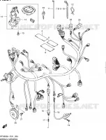WIRING HARNESS (SFV650UL1 E21) for Suzuki GLADIUS 650 2011