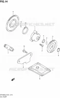 OIL PUMP for Suzuki GLADIUS 650 2012