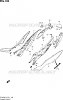 FAIRING (SFV650AL3 E21) for Suzuki GLADIUS 650 2013
