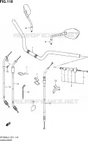 HANDELBAR (SFV650AL3 E21) for Suzuki GLADIUS 650 2013