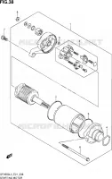 STARTER MOTOR for Suzuki GLADIUS 650 2013