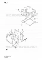 CYLINDER for Suzuki GLADIUS 650 2009