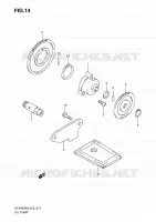 OIL PUMP for Suzuki GLADIUS 650 2009