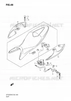 SEAT for Suzuki GLADIUS 650 2009