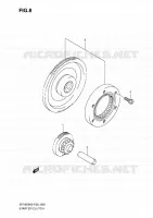 STARTER MOTOR CLUTCH for Suzuki GLADIUS 650 2009