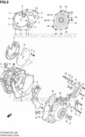 CRACKCASE COVER for Suzuki GLADIUS 650 2009