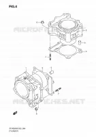 CYLINDER for Suzuki GLADIUS 650 2009