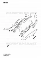 FAIRING (MODEL K9) for Suzuki GLADIUS 650 2009
