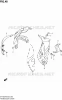 FAIRING (MODEL K9) for Suzuki GLADIUS 650 2009