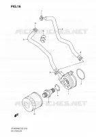OIL COOLER for Suzuki GLADIUS 650 2009