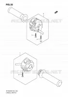 SWITCHES for Suzuki GLADIUS 650 2009
