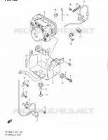 ABS SYSTEM (SFV650AL1 E21) for Suzuki GLADIUS 650 2011