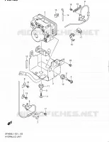 ABS SYSTEM (SFV650UAL1 E21) for Suzuki GLADIUS 650 2011