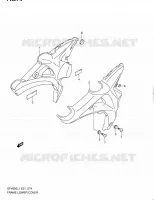 LOWER FAIRING for Suzuki GLADIUS 650 2011