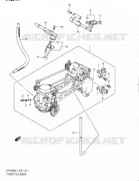 THROTTLE BODY for Suzuki GLADIUS 650 2011
