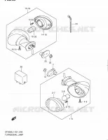 TJRN SIGNAL LAMP for Suzuki GLADIUS 650 2011