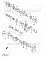 TRANSMISSION for Suzuki GLADIUS 650 2011