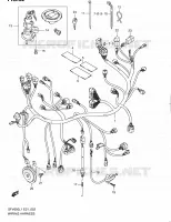 WIRING HARNESS (SFV650L1 E24) for Suzuki GLADIUS 650 2011