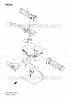 HANDGRIPS   LEVERS  for Suzuki GLADIUS 650 2009