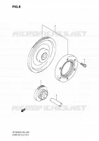 STARTER MOTOR CLUTCH for Suzuki GLADIUS 650 2009